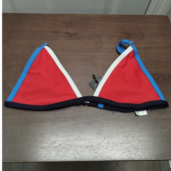 Tavik Swimwear NWT Size Large Jett Swim Separates Red Triangle Bikini TOP Only - Picture 2 of 6